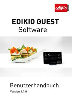 Miniaturansicht Benutzerhandbuch Edikio Guest Software
